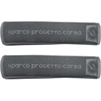 SPC OPC12120005 Sparco Juego de Almohadillas para Cinturón- Color Gris